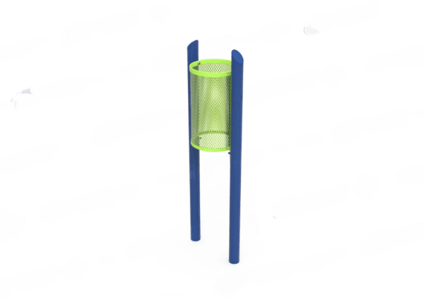 Cesto Doble Soporte Metal Desplegado