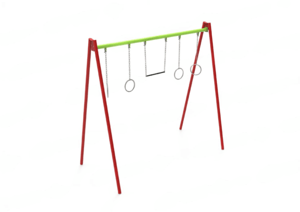 Hamaca Triple Con Gym Infantil