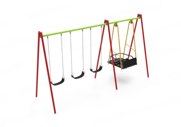 Hamaca Cuadruple Integradora para silla de Ruedas
