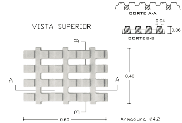 Loseta Cribada Armada Ø 4,2 mm - Image 2