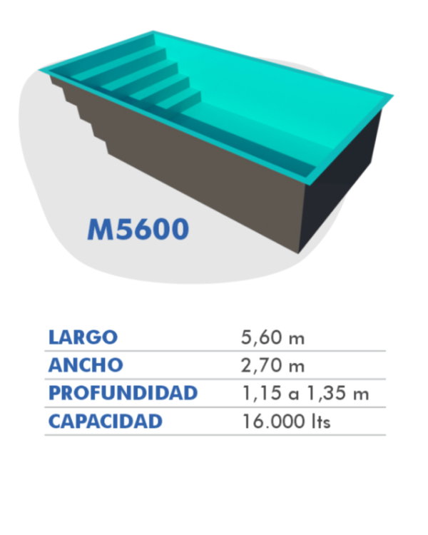 Pileta M5600