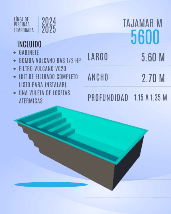 Pileta M5600