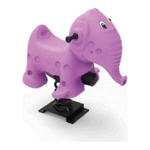 Juego de Resorte Elefante Rosa
