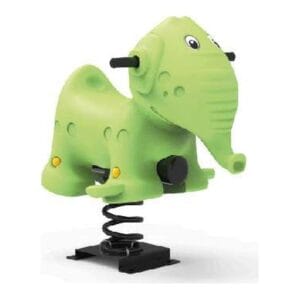 Juego de Resorte Elefante Verde