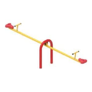 Sube y Baja Simple con Asiento Rotomoldeado